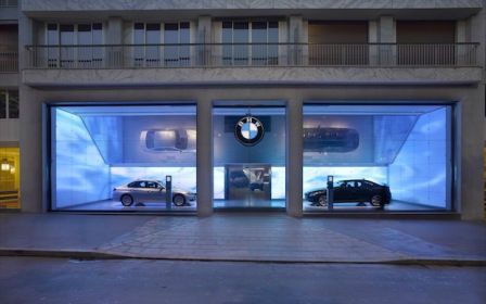 Eclairage vitrine design 